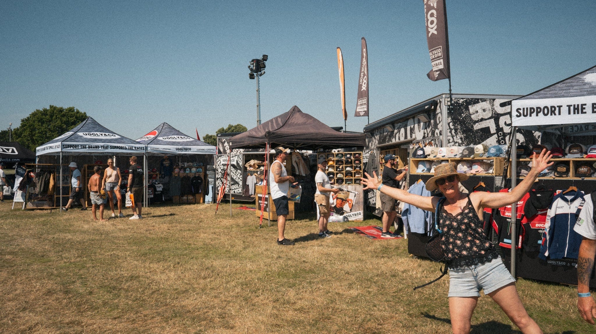 Uggly&Co at ABR Festival: Bikes, Merch and the Adventure Community