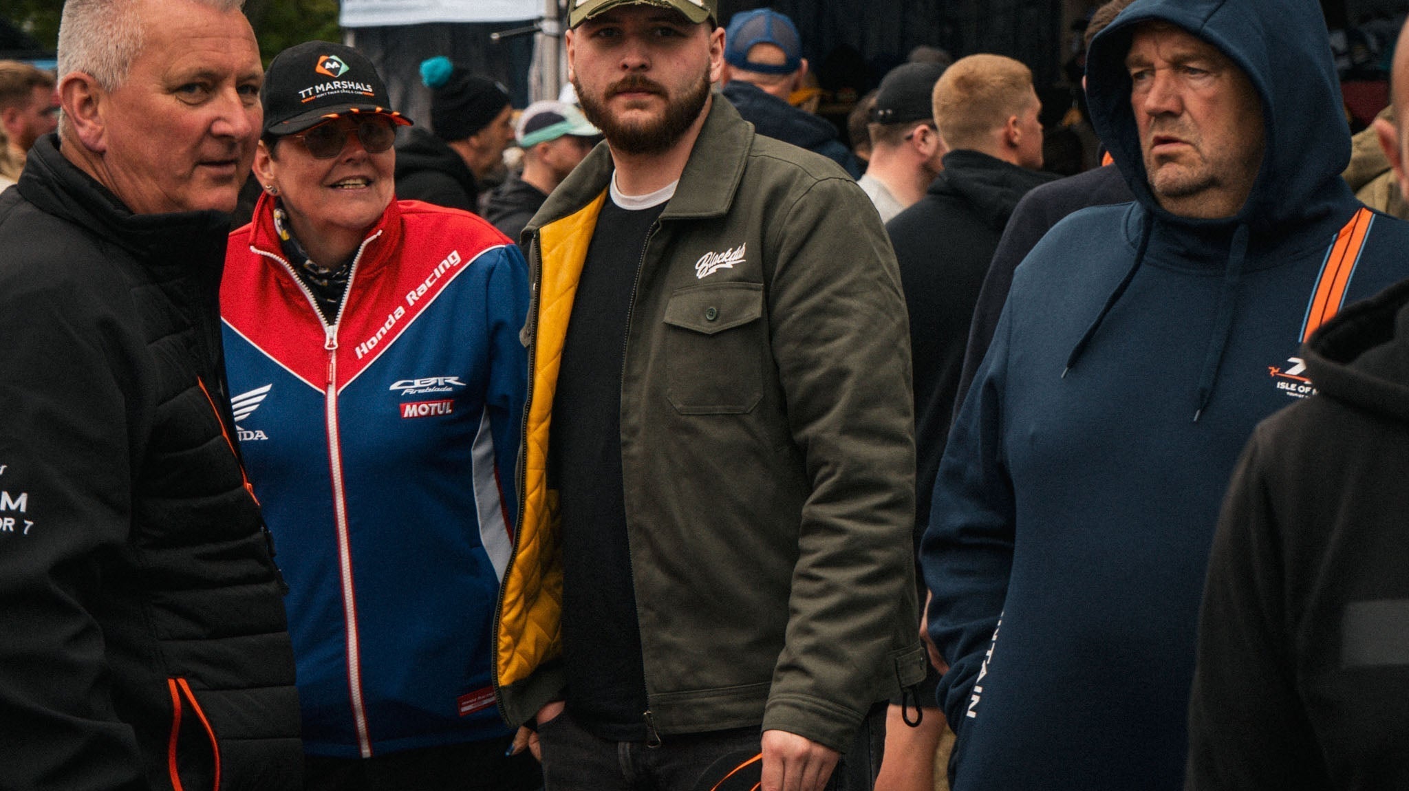 Stylish Racing Inspired Outerwear for Motorcycle Enthusiasts