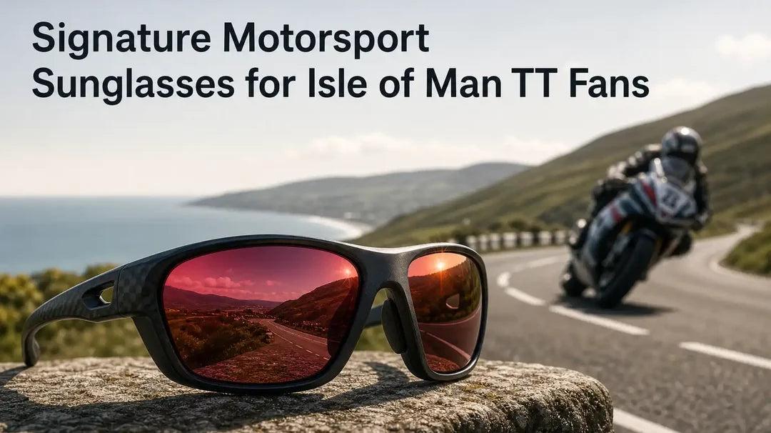 Signature Motorsport Sunglasses for Isle of Man TT Fans