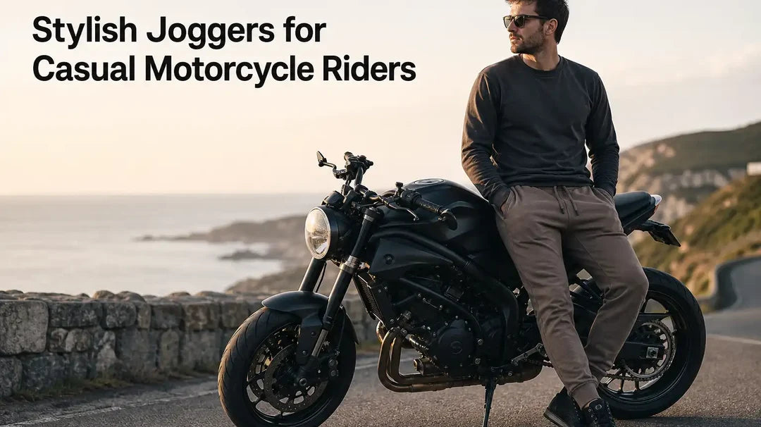 Stylish Joggers for Casual Motorcycle Riders