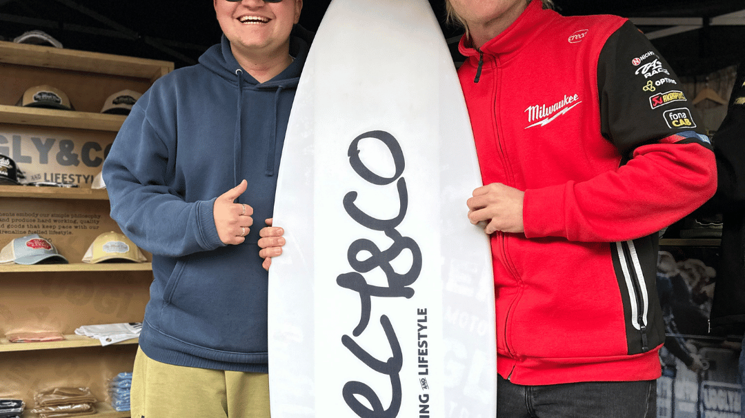 Davey Todd, Senior TT Winner & Surfer?!?!