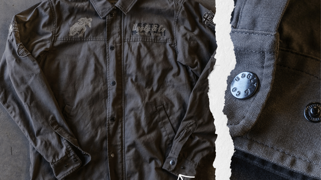 Introducing the Flattrack Moto Shacket – Uggly&Co's First Outerwear Piece