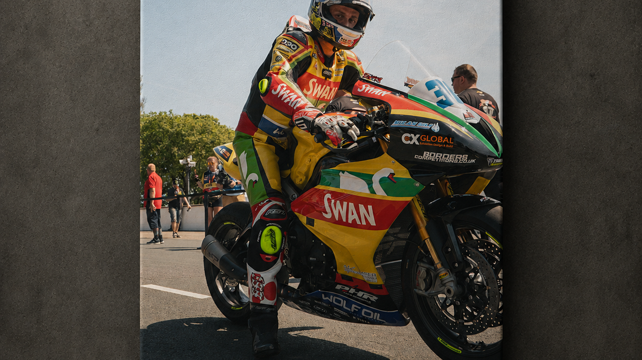 Unique Canvas Art for Isle of Man TT Racing Enthusiasts