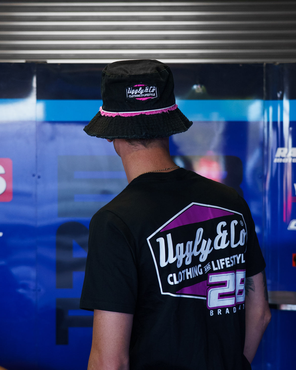 Bradley Ray Diamond Bucket Hat inspired by McAMS Yamaha BSB racing