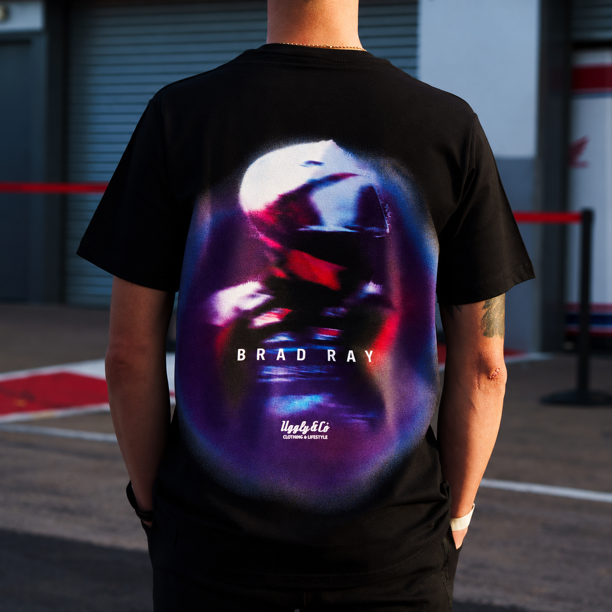 Bradley Ray Speed Blur T-Shirt inspired by British Superbikes racing