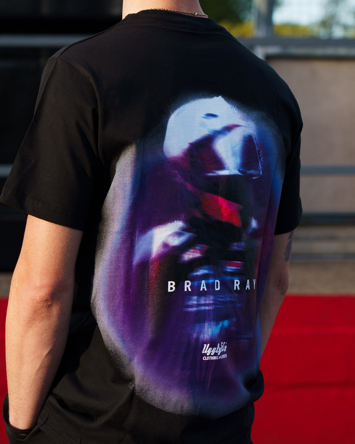 Bradley Ray Speed Blur Tee with McAMS Yamaha BSB racing inspiration