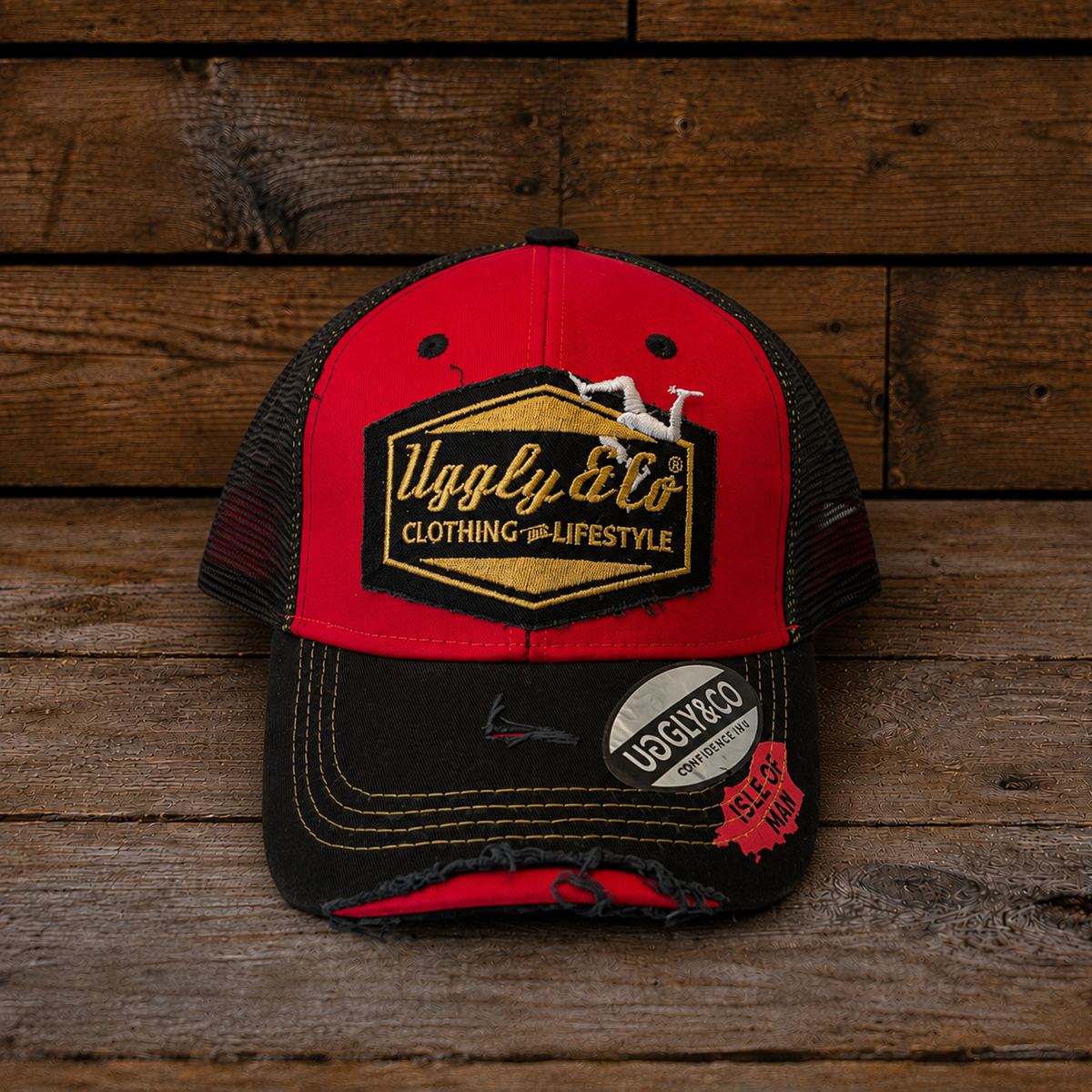 Front view of the Isle of Man Road Racing Diamond Cap