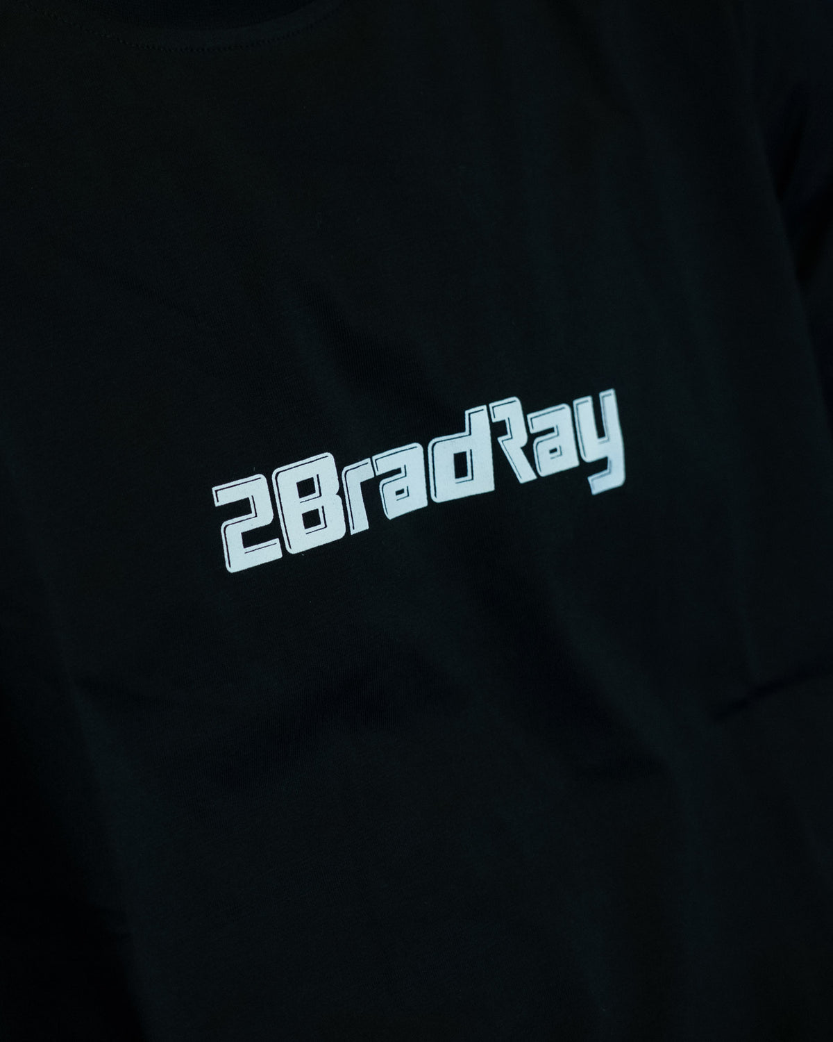 Uggly & Co Black Bradley Ray 'Take the Risk' T-Shirt logo
