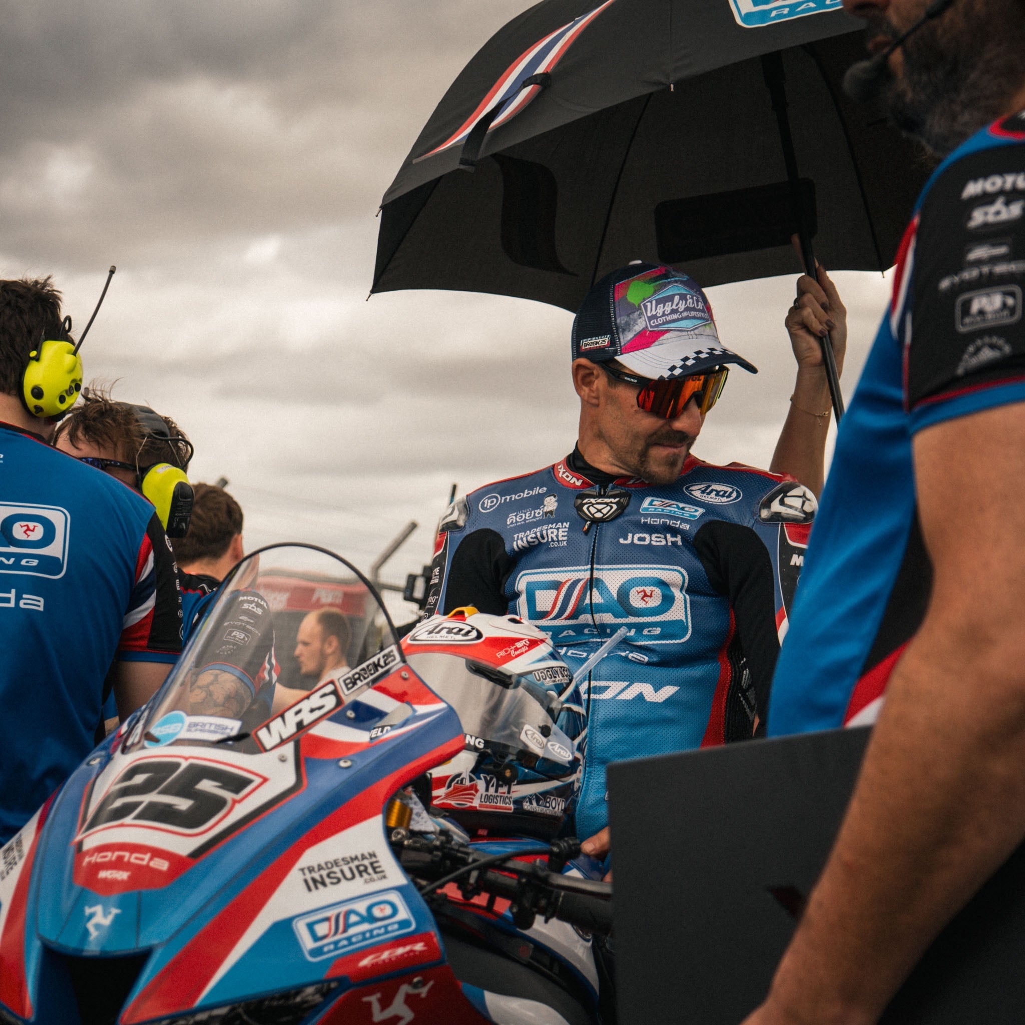 Stylish Sunglasses for Motorcycle Riders at Isle of Man TT
