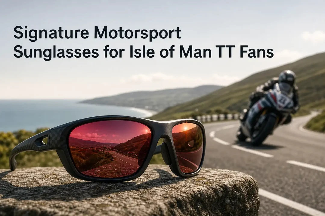 Signature Motorsport Sunglasses for Isle of Man TT Fans