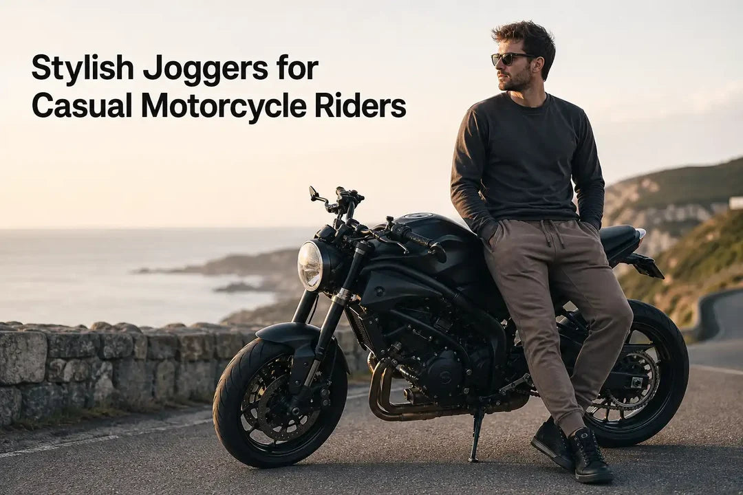Stylish Joggers for Casual Motorcycle Riders