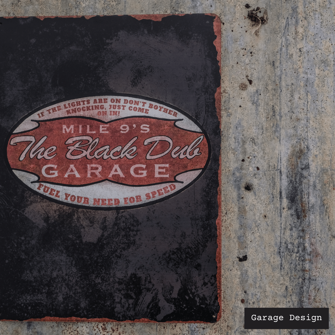 Unique Garage Signs and Apparel Celebrating Isle of Man TT