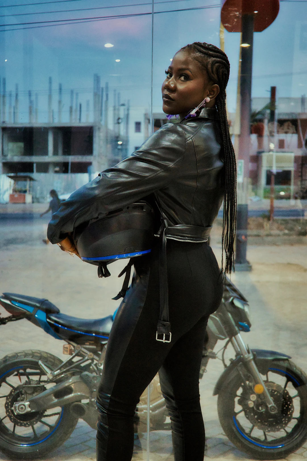 Stylish Racing Inspired Outerwear for Motorcycle Enthusiasts