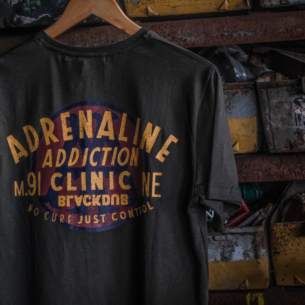 Adrenaline Addiction Tee - The Inspiration.