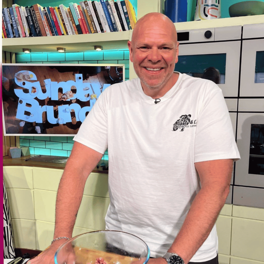 Michelin-Starred Chef Tom Kerridge Spotted Wearing Our Flattrack Tee on Sunday Brunch!