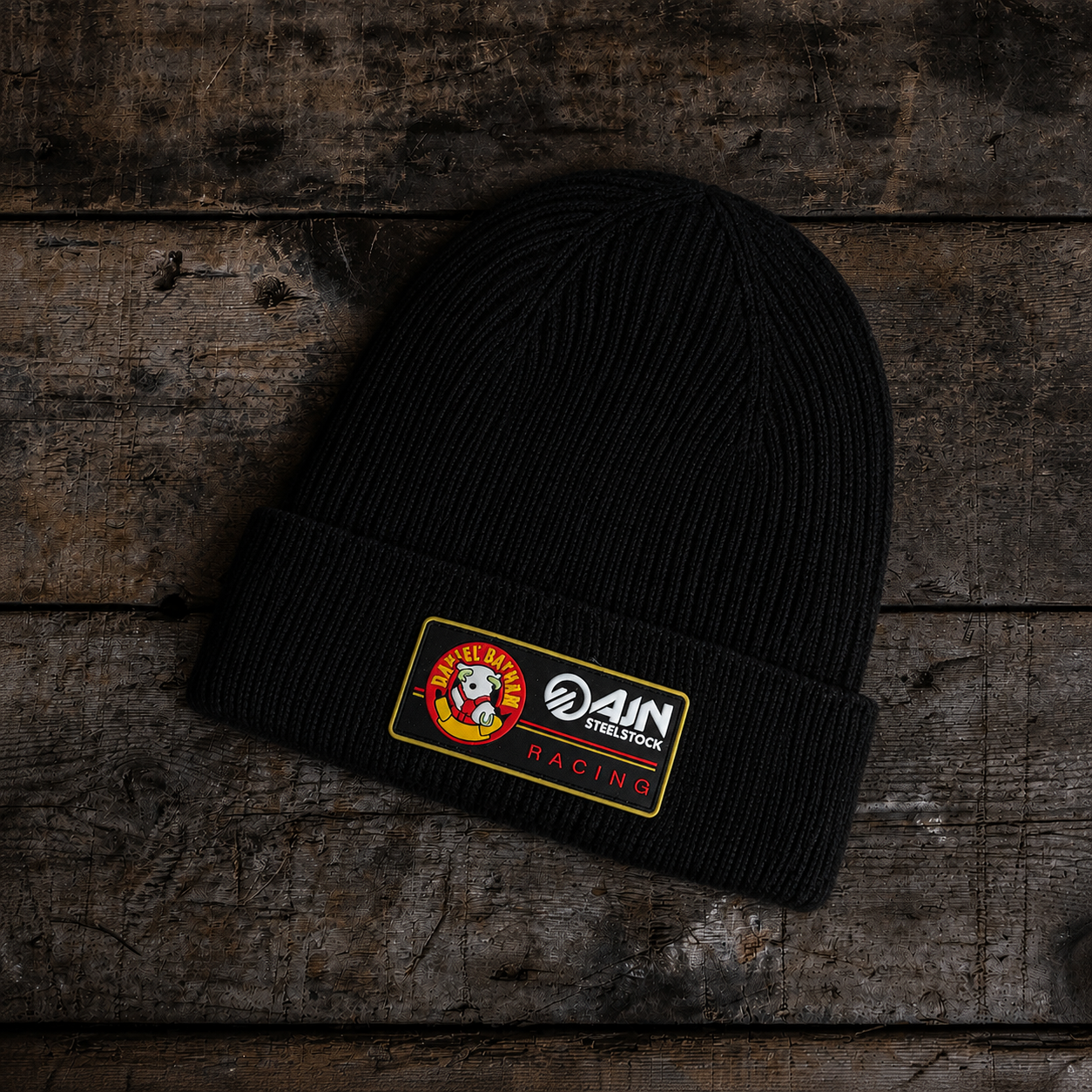 Bathams Racing x Diamond Beanie black beanie