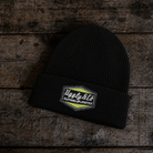 Kyle ryde black and yellow diamond beanie