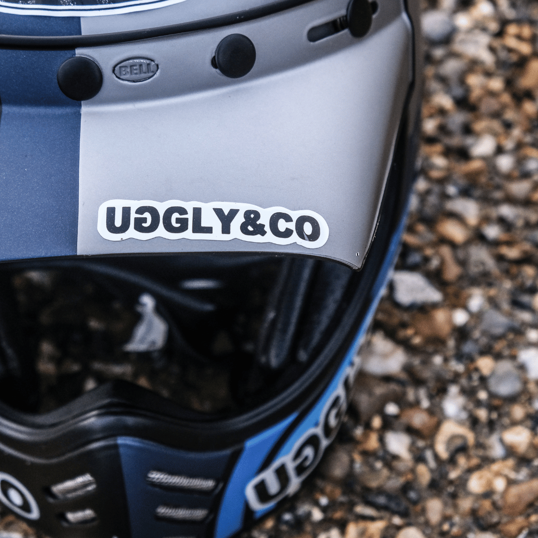 Helmet Racing Sticker Pack Helmet Sticker Pack – Uggly and Co
