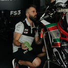 Bimota FS-3 British Superbikes garage teamwear featuring official polo shirts.