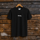 Black Bradley Ray Take The Risk T-shirt featuring a small white front logo