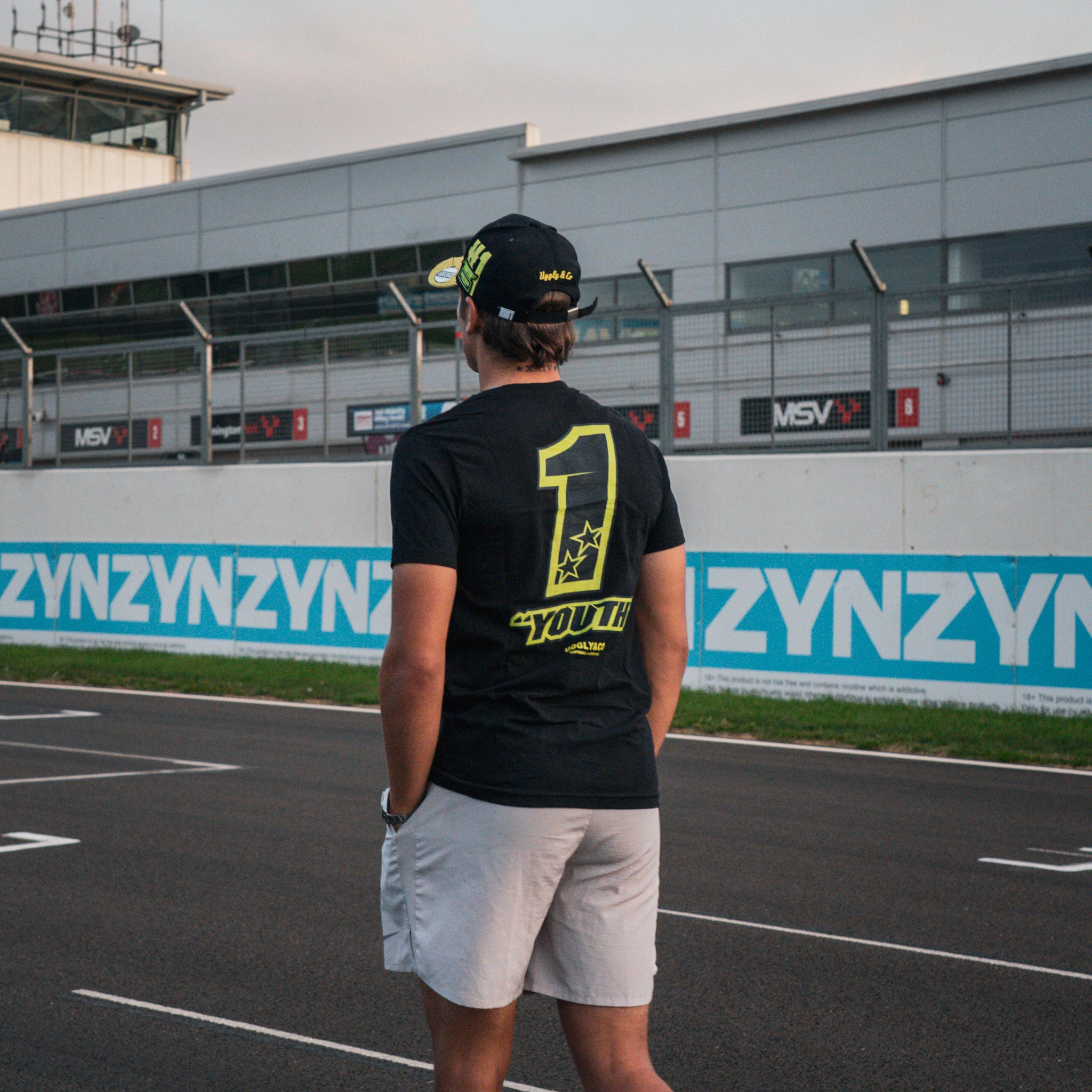 Black Kyle Ryde Core #1 T-Shirt back view