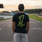 Kyle Ryde #1 graphic detail on black Core T-Shirt