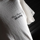 Close up detail of Bradley Ray Home Round T-Shirt