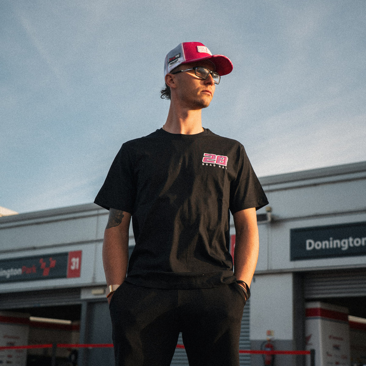 Bradley Ray Speed Blur T-Shirt in a McAMS Yamaha