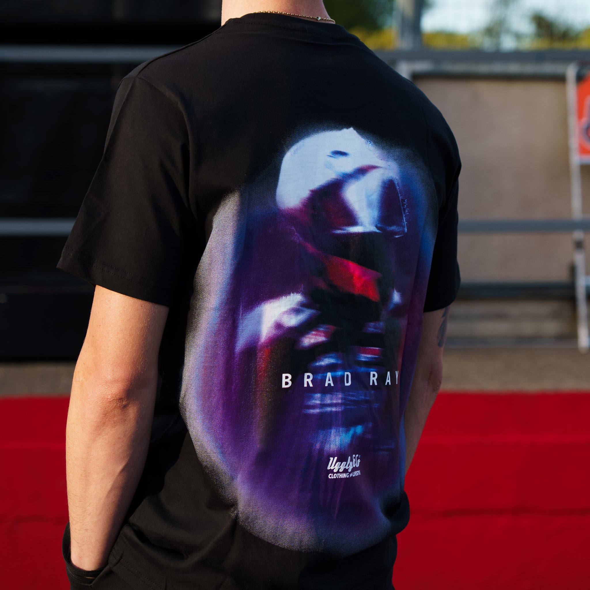 Bradley Ray Speed Blur Tee with McAMS Yamaha BSB racing inspiration