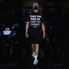 Bradley Ray 'Take the Risk' Black Tee with McAMS Yamaha BSB racing inspiration
