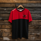 Front view of the Carl Cox Motorsport Race T-Shirt featuring motorsport-inspired team graphics and branding.