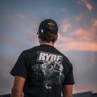 Dark Grey Diamond Trucker Hat x Kyle Ryde #1 back view