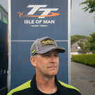 Davo Johnston wearing the Uggly&Co trucker hat in the race paddock