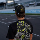 Black Kyle Ryde Graphic T-Shirt worn trackside