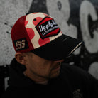 Pierre Yves Bian designer polka dot trucker cap lifestyle image