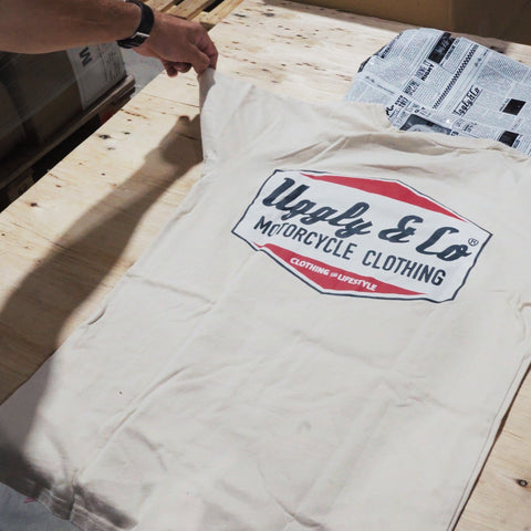 Unboxing video of the original uggly and co diamond t shirt