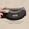Unboxing video showing how to change the lens on Uggly and co sunglasses