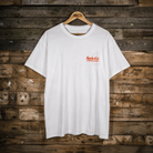 Steve Day The Map x Diamond White Tee product image showing the front graphic.