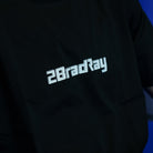 Uggly & Co Black Bradley Ray 'Take the Risk' T-Shirt logo