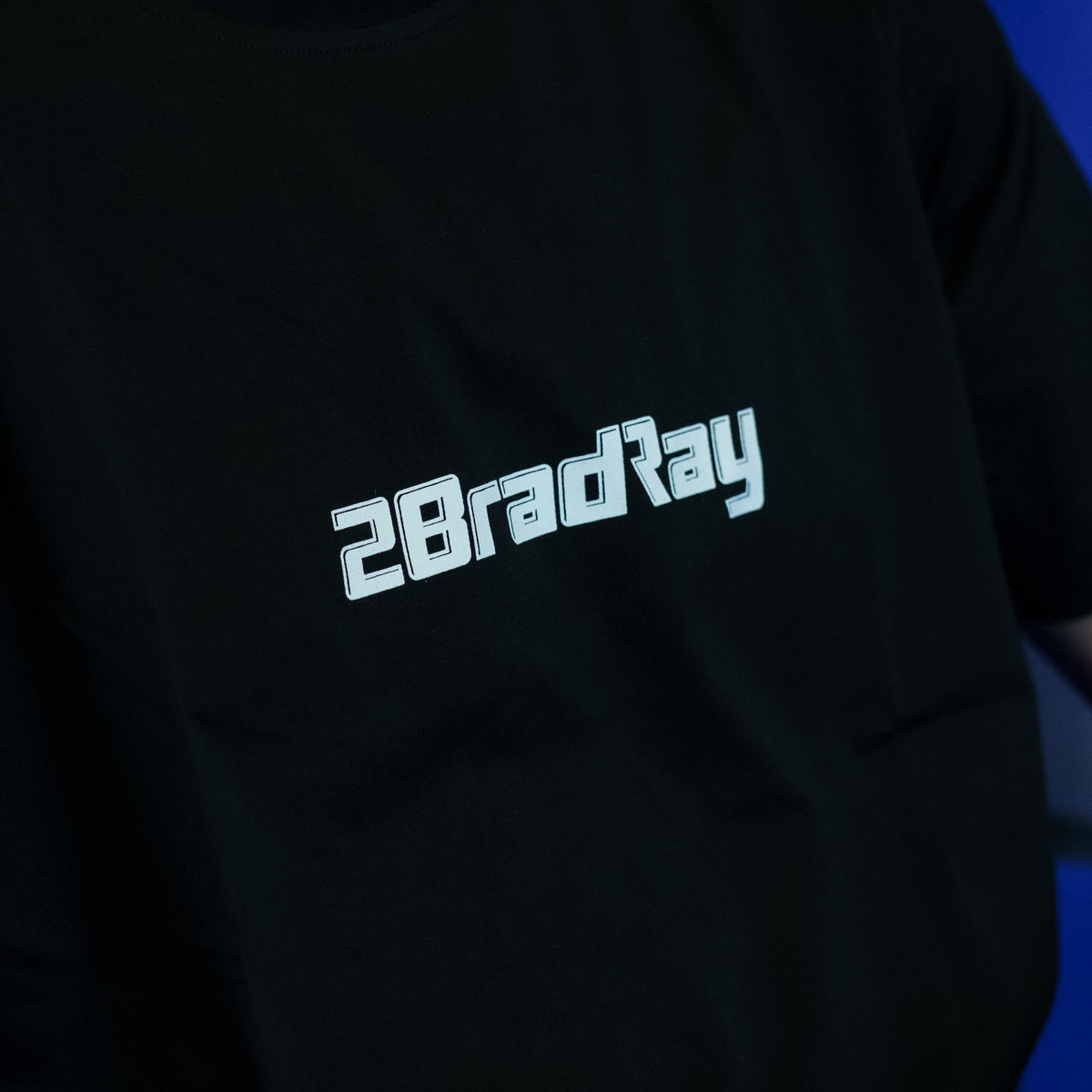 Uggly & Co Black Bradley Ray 'Take the Risk' T-Shirt logo