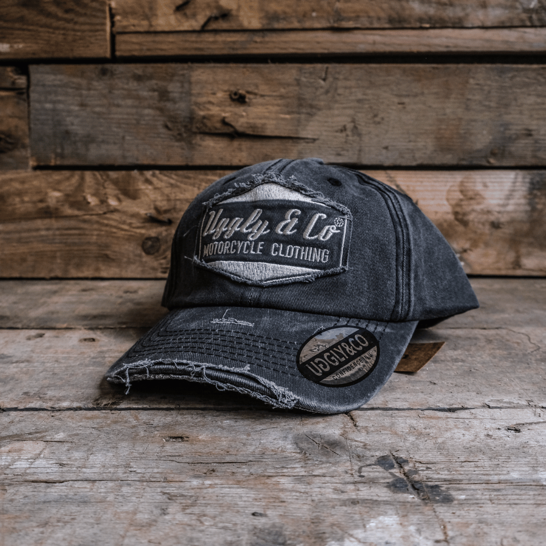 Diamond Logo Black Baseball Cap – Uggly & Co